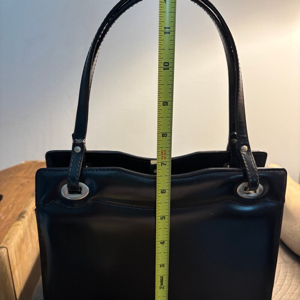 Vintage 1960s Genuine Leather Dofran of France French Small Clutch Handbag - Picture 7 of 8